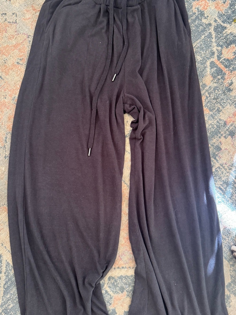 Time and Tru Black Elastic Waist Pants